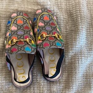 Kids Gucci slingback slippers, 29